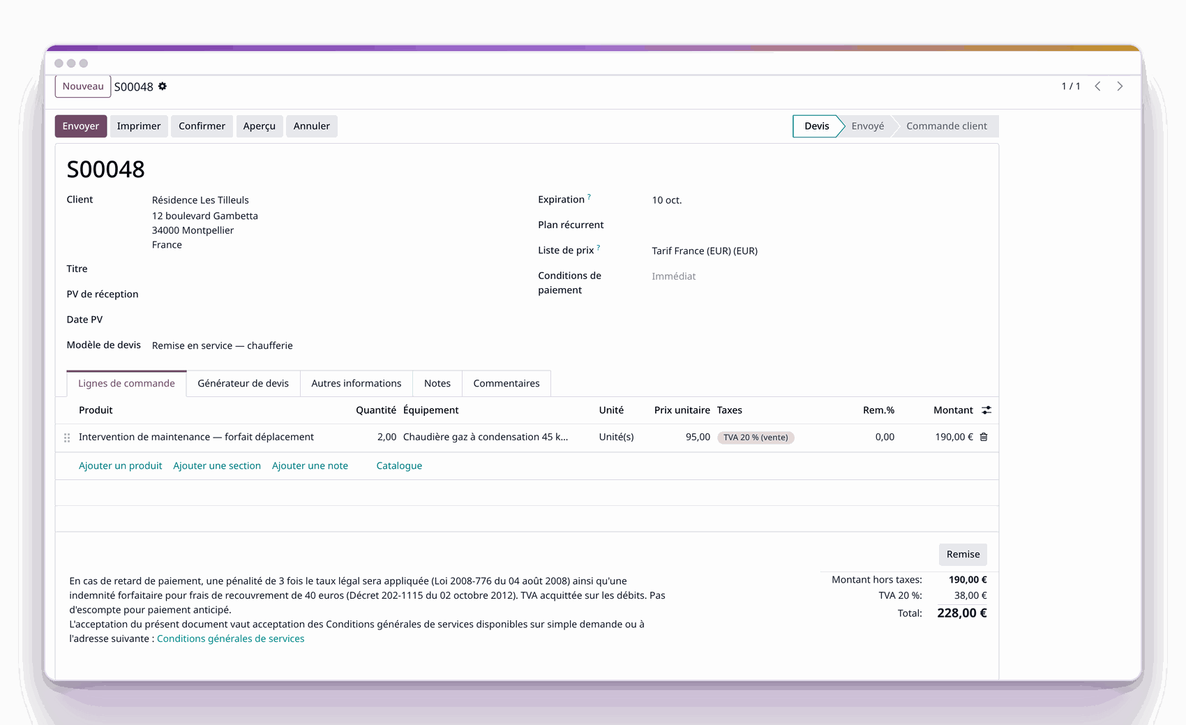 Transformez un ticket en devis, sans ressaisie